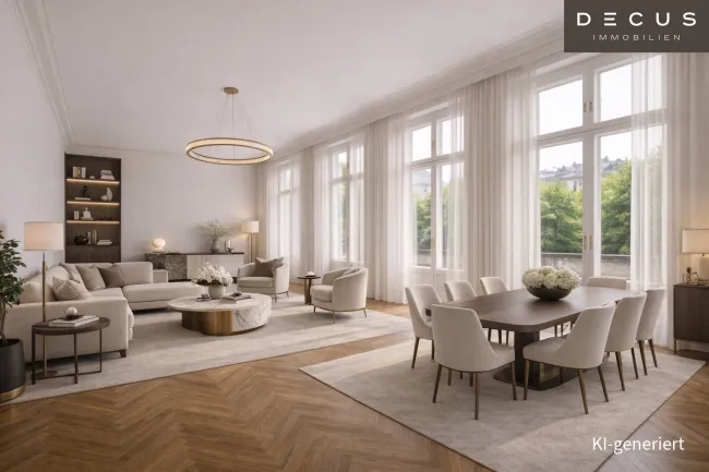 EXKLUSIVE ETAGENRESIDENZ | DIREKT BEIM BELVEDERE | WOHNEN AUF GANZER ETAGE | MIT BALKON - Titelbild