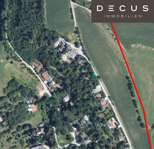 Rote Linie: Landesgrenze W - NÖ