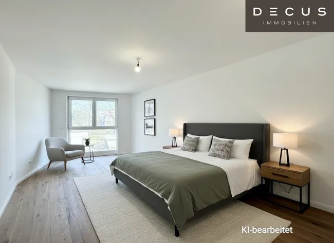 | ERSTBEZUG | GROSSES WOHNZIMMER | 3 ZIMMER | WIEN-SÜD | FERTIGGESTELLT - Bild
