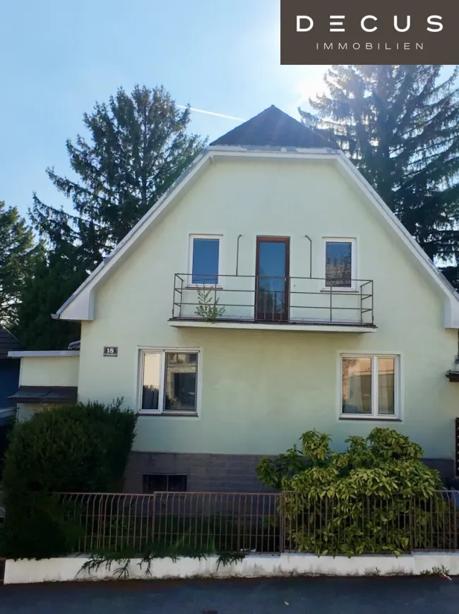Ihr neues Zuhause zum Verwirklichen – Einfamilienhaus mit großem Gestaltungspotenzial in ruhiger Lage im 23. Bezirk - Titelbild