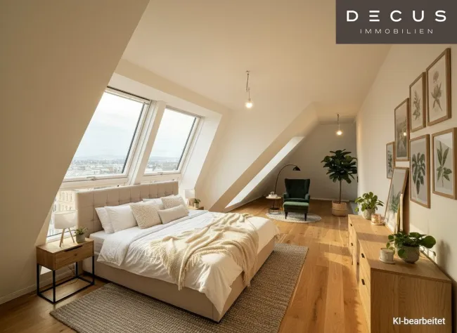 Schlafzimmer - KI bearbeitet
