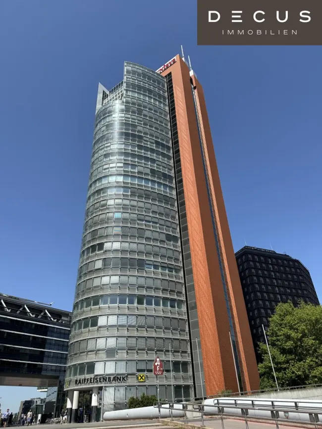 | BÜROS MIT AUSBLICK | DONAU-CITY | ANDROMEDA TOWER - Titelbild