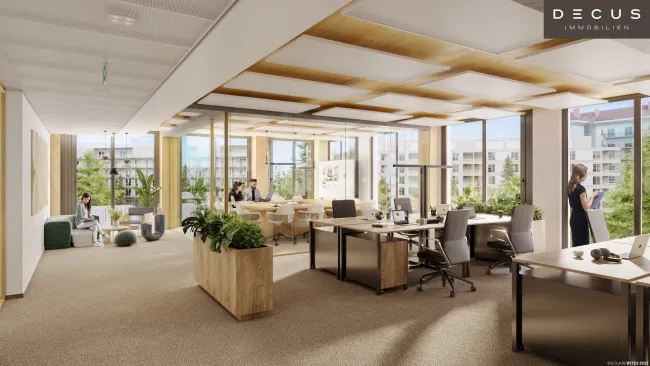 | LeopoldQuartier OFFICE | Holz-Hybrid-Bauweise - Bild