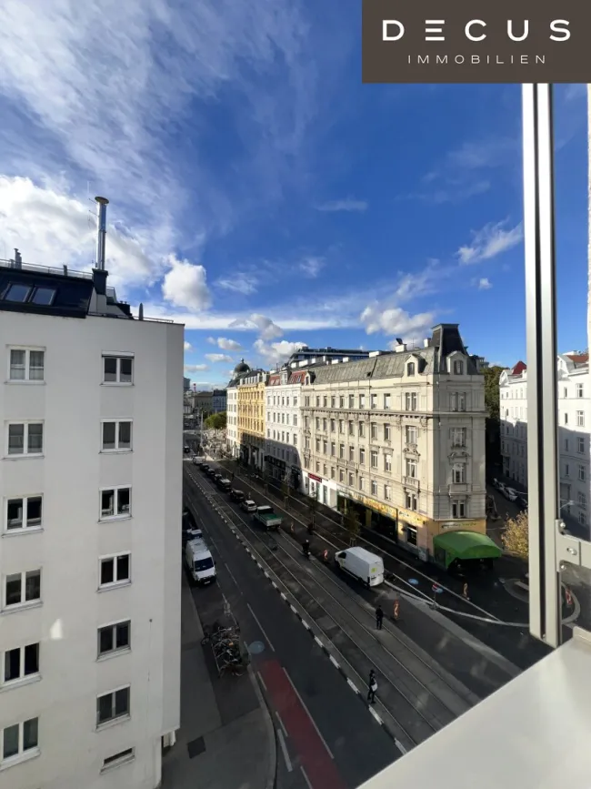 5. OG - Ausblick Eckbüro
