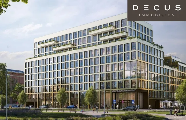 | LeopoldQuartier OFFICE | Holz-Hybrid-Bauweise - Titelbild
