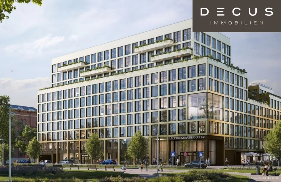 | LeopoldQuartier OFFICE | Holz-Hybrid-Bauweise - Titelbild