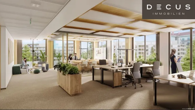 | LeopoldQuartier OFFICE | Holz-Hybrid-Bauweise - Titelbild