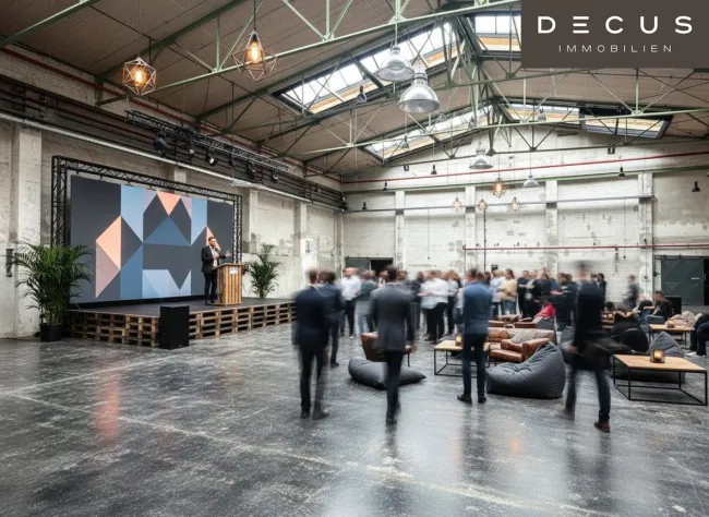 | VERANSTALTUNG/Backstage-Büro/Lager | insgesamt ca. 2.000 m² | FABRIK 1230 - Bild