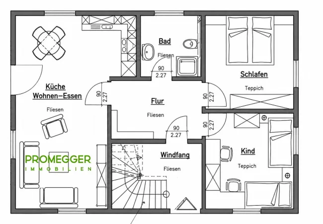 Exklusives Zweifamilienhaus mit Pool, großem Garten & touristischem Potenzial in Gröbming - Bild
