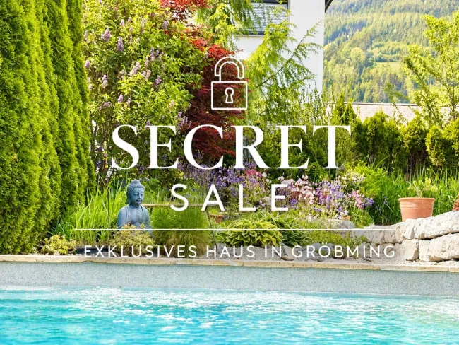 Exklusives Zweifamilienhaus mit Pool, großem Garten & touristischem Potenzial in Gröbming - Titelbild