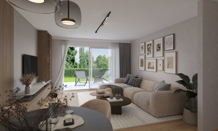 NEUBAUPROJEKT: PRÖLLHOFSTRASSE | OBERALM - 2 Zimmer Gartenwohnung - PROVISIONSFREI!
