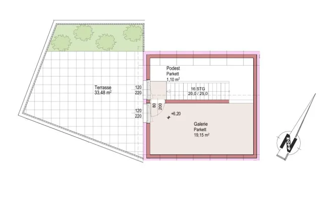 NEUBAUPROJEKT: PRÖLLHOFSTRASSE | OBERALM - 4 Zimmer Penthouse mit großzügiger Terrasse & Balkon - PROVISIONSFREI! - Bild