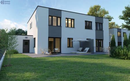Doppelhaushälfte in Randlage, 113 m² + 113 m² Garten – Marchtrenk (Top 3)