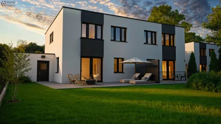 Doppelhaushälfte in Randlage mit XL-Garage – Marchtrenk (Top 6)