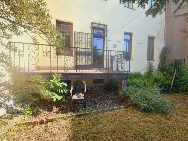 Garten-Altbau mit Balkon zur individuellen Gestaltung | Luftwärmepumpe-Fußbodenheizung möglich - Bild