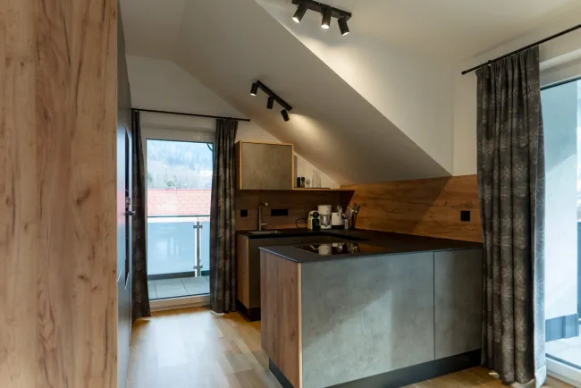 Apartment "Glockner" - Exklusive Dachgeschosswohnung mit Panoramabalkon & Sauna in Bestlage von Schladming - Bild