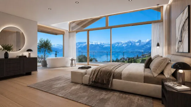 Exklusives Maisonette-Penthouse mit Galerie & traumhaftem Wolfgangsee-Blick - Bild