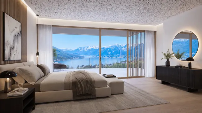exklusive Terrassenwohnung mit Whirlpool & beeindruckendem Wolfgangsee-Blick - Bild