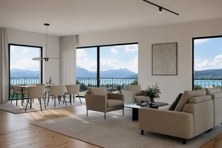 Exklusive Neubau-Villa mit beeindruckendem Panoramablick auf den Attersee
