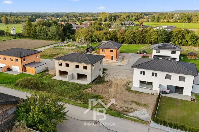 Doppelhausanlage - 6 Öko-Neubau-Doppelhaushälften zu verkaufen! - Bild