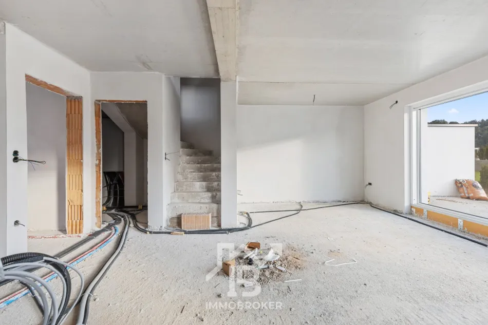 Doppelhausanlage - 6 Öko-Neubau-Doppelhaushälften zu verkaufen! - Bild