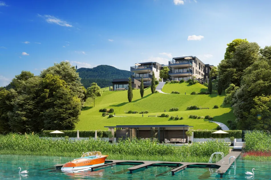 Stilvolle Seeresidenz mit Terrasse – kompakter Luxus in absoluter Premiumlage - Titelbild
