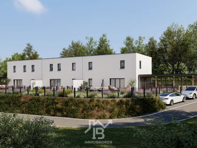 Stilvolles Familienreihenhaus mit optimaler Raumaufteilung und elegantem Eigengarten - ERSTBEZUG - Bild