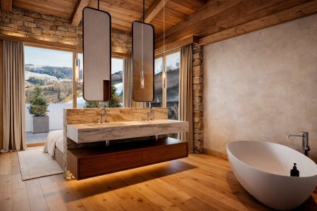 Luxuriöses Penthouse mit Dachterrasse, Sauna und Masterbereich