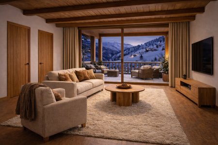 Moderne 3-Zimmer-Wohnung mit Loggia und Balkon