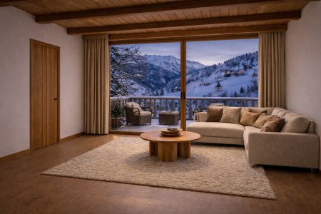 Panorama-Wohnung mit 2 Schlafzimmern, zwei Balkonen & Loggia – exklusives Wohnen an der Planai