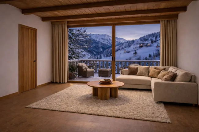 Panorama-Wohnung mit 2 Schlafzimmern, zwei Balkonen & Loggia – exklusives Wohnen an der Planai - Titelbild