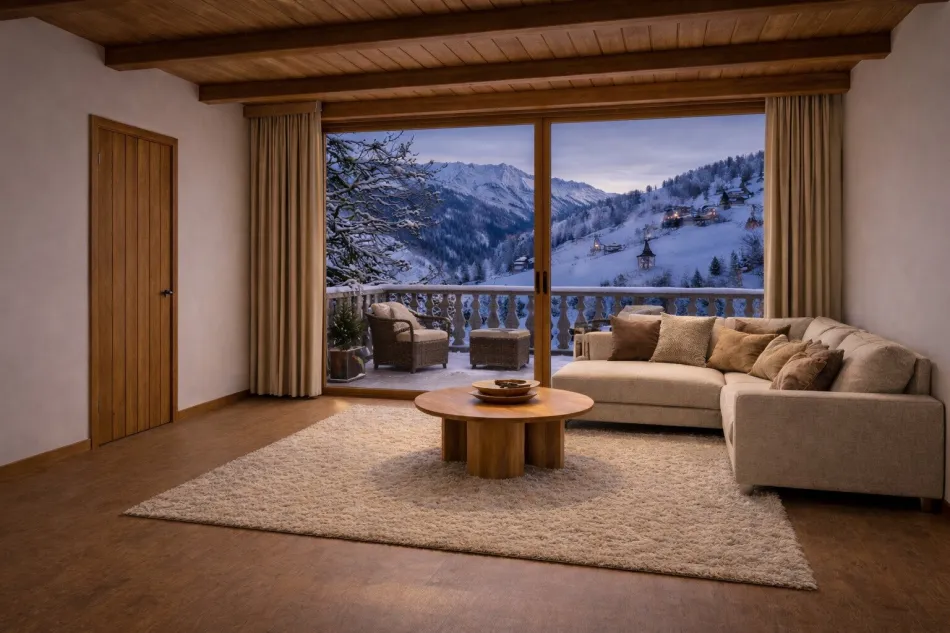 Panorama-Wohnung mit 2 Schlafzimmern, zwei Balkonen & Loggia – exklusives Wohnen an der Planai - Titelbild