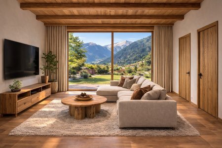 Exklusive Gartenresidenz mit 2 Schlafzimmern & außergewöhnlich großem Privatgarten