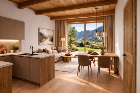 Premium-Gartenwohnung mit großzügiger Terrasse, Privatgarten & alpinem Wohngefühl
