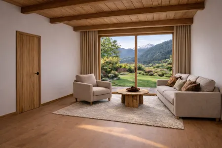 Charmante Gartenwohnung mit sonniger Terrasse – alpiner Rückzugsort