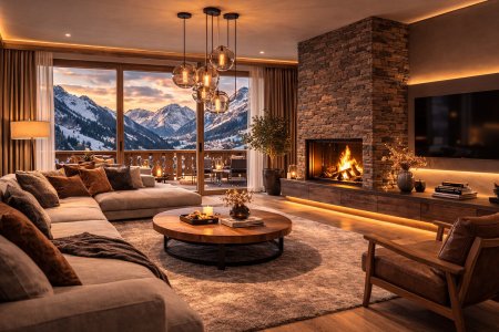 Alpines Luxusdomizil mit Terrassen, Sauna und Panoramablick auf die Planai