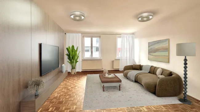 Top Angebot: 80 m² Raumwunder - Stadtleben & Ruhe vereint, Raumreserve inklusive! - Titelbild