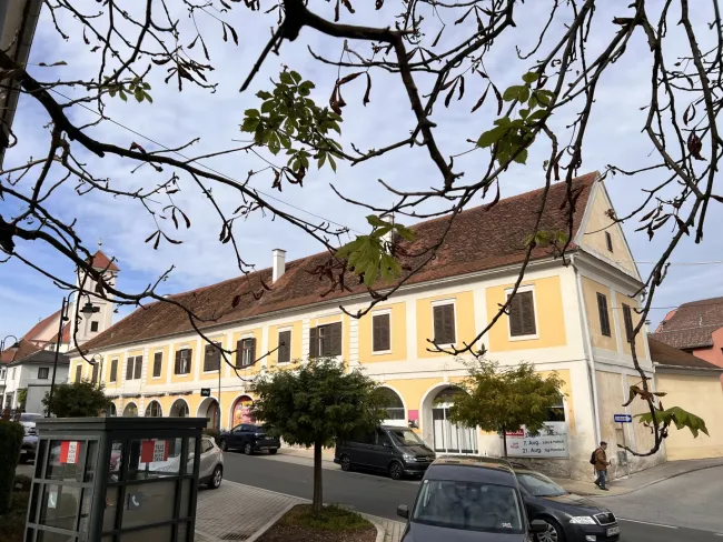Sanierungsbedürftiges Zinshaus mit Gewerbe- und Wohnflächen sowie ausbaufähigem Rohdachboden in zentraler Lage m Südburgenland - Titelbild