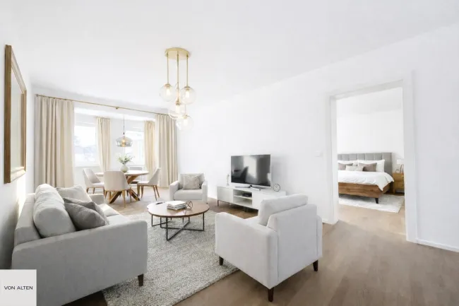 Modernisierte 2-Zimmer-Wohnung mit Zweitwohnsitz Option - Bild