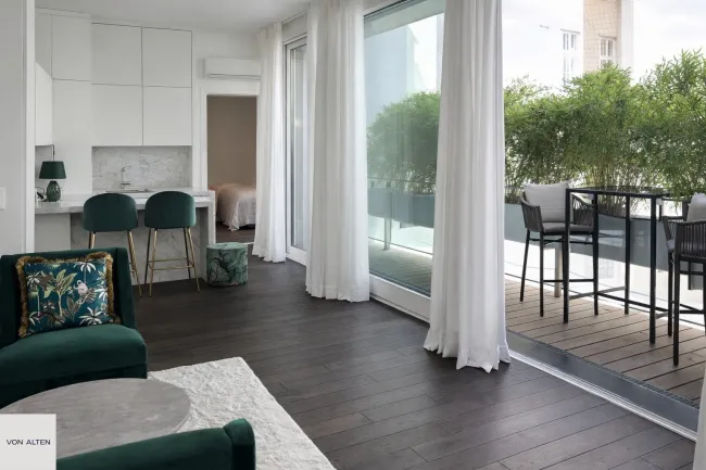 Exklusive Neubauwohnung in ruhiger Hoflage der Inneren Stadt - Titelbild