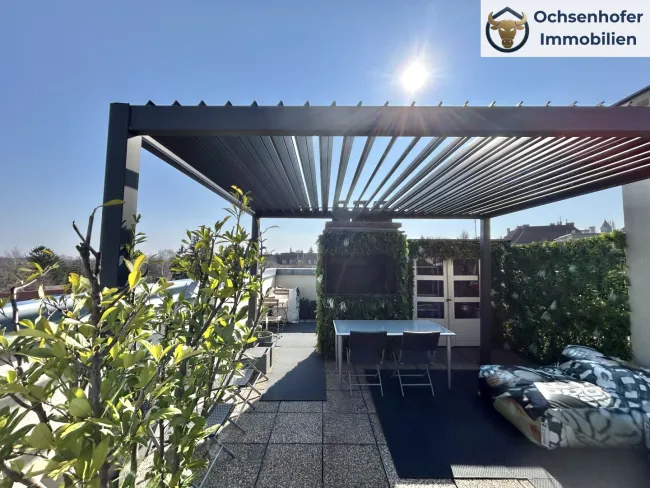 Dachterrasse - Wohnung am Wilhellminenberg