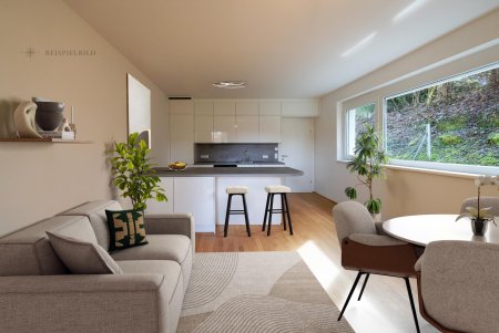 Exklusive Neubauwohnung mit 117 m² Garten und Parkplatz in absoluter Ruhelage