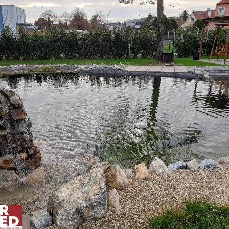wo gibt es das noch ein Schwimmbiotop im Garten