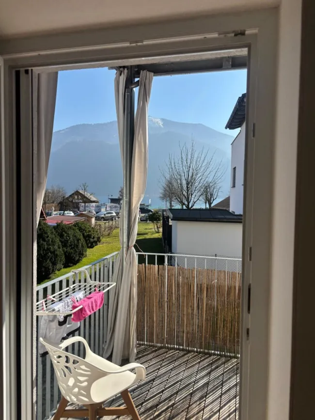 SEEBLICK - Wohnung mit Südbalkon in Unterach am Attersee - Bild