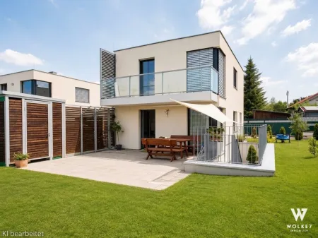 Modern wohnen in Breitenlee – hochwertiges Einfamilienhaus mit Garten