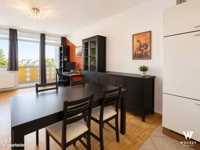 Helle 2-Zimmerwohnung zentral in Deutsch-Wagram: | Neubau | Südöstliche Loggia mit Weitblick | Stellplatz | Sehr guter Zustand & Sofort bezugsbereit - Bild