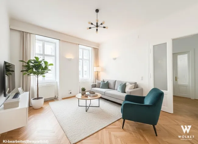 Frisch sanierte 3-Zimmer-Wohnung I U6 Thaliastraße, Brunnenmarkt I nur wenige Minuten von der Innenstadt entfernt - Titelbild