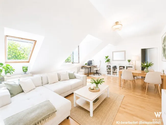 Tolle 2 Zimmer-Dachgeschosswohnung | absolute Ruhelage | Schönbrunn | Biedermeierhaus - Titelbild