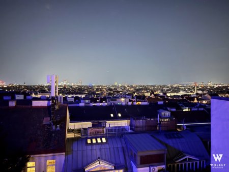 Großzügige Dachgeschosswohnung in Bestlage mit drei Terrassen und Fernblick über den Süden - Nähe Haus des Meeres | U3 Neubaugasse