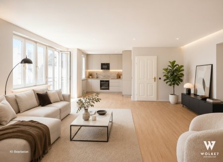 Helle 3-Zimmer-Wohnung im 4. Liftstock mit großer Wohnküche & französischem Balkon Nähe U1 Reumannplatz | Quellenplatz